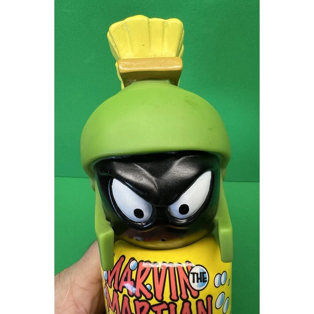 Looney Tunes Marvin‎ the Martian Empty Shampoo & Body Wash Bottle 1997 WB